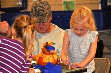 P4j Pumpkins with Dad